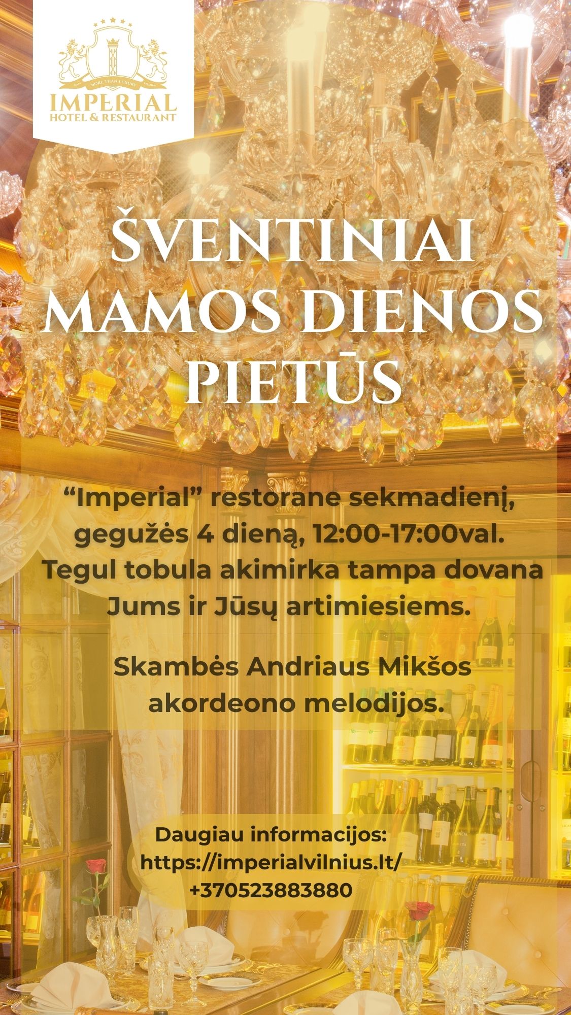ŠVENTINIAI MAMOS DIENOS PIETŪS ŠVENTINIAI MAMOS DIENOS PIETŪS